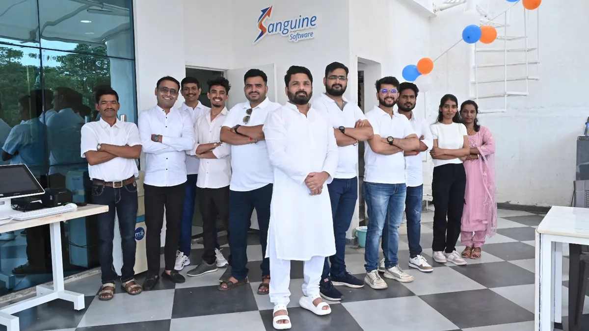 The Sanguine Software Solutions team at the Pune office